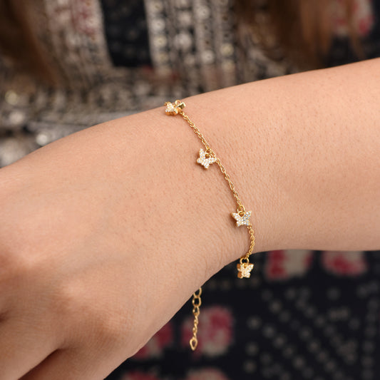 Drop Butterfly Bracelet
