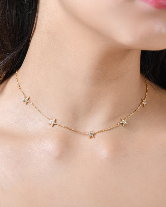 Star Choker Necklace