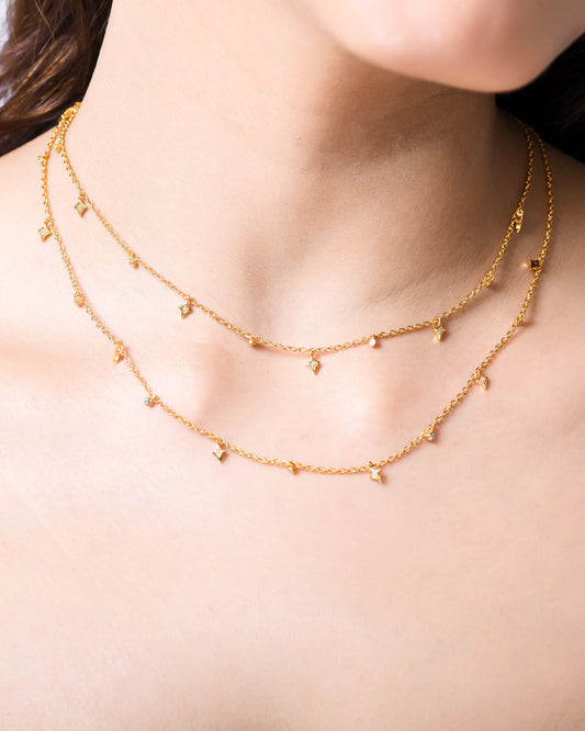 Gold Charm Necklace