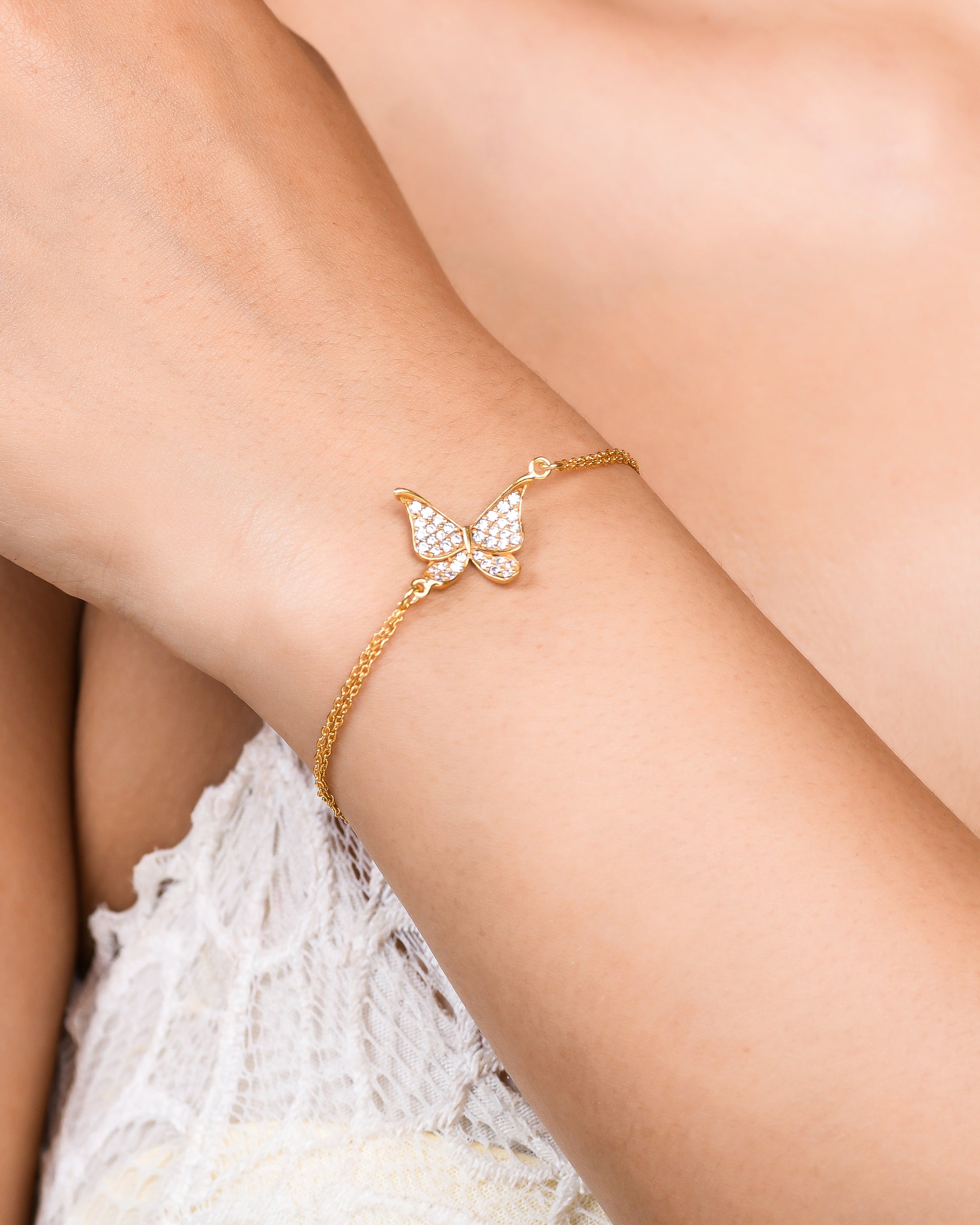 Large Butterfly Bracelet