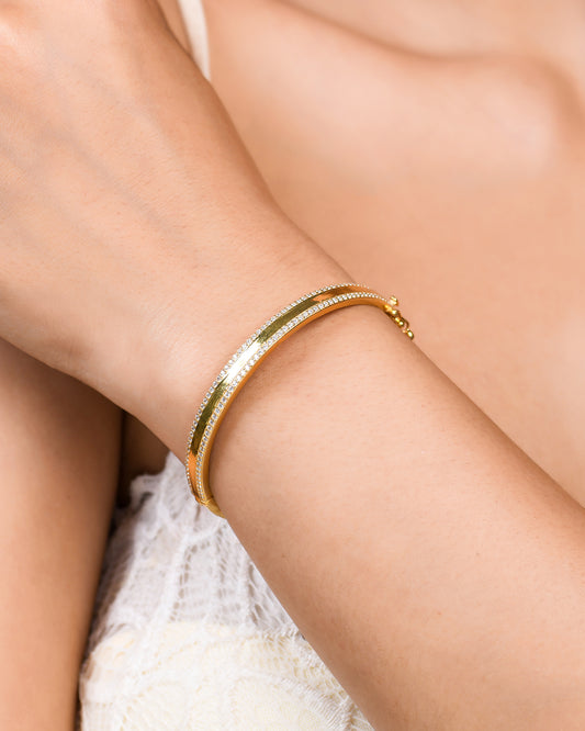 Cz Statement Bangle